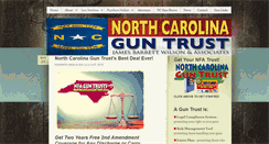 Desktop Screenshot of northcarolinaguntrust.com